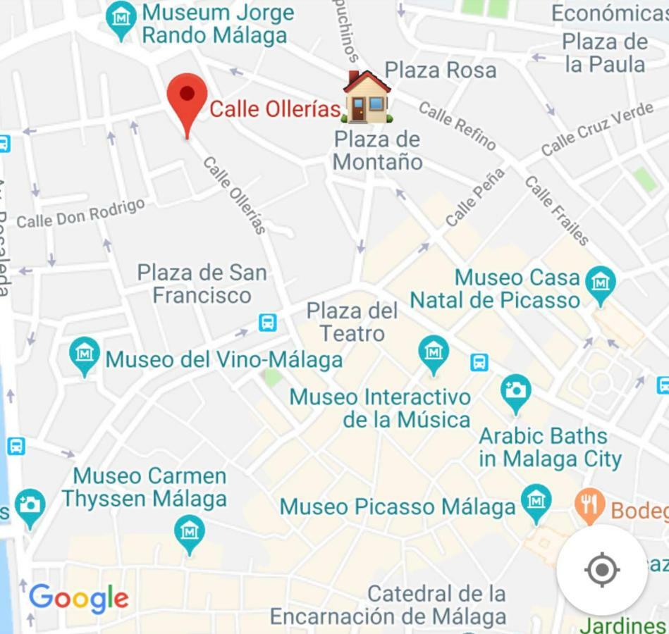 Calle Ollerias Málaga Buitenkant foto